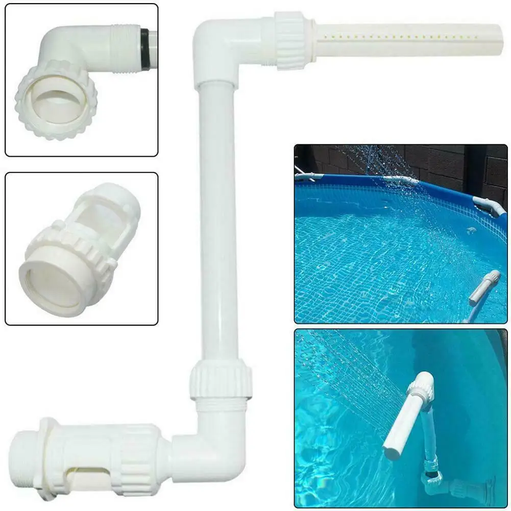 

1Pc Adjustable Swimming Pool Accessories Waterfall Fountain Cool Temp Water Sports