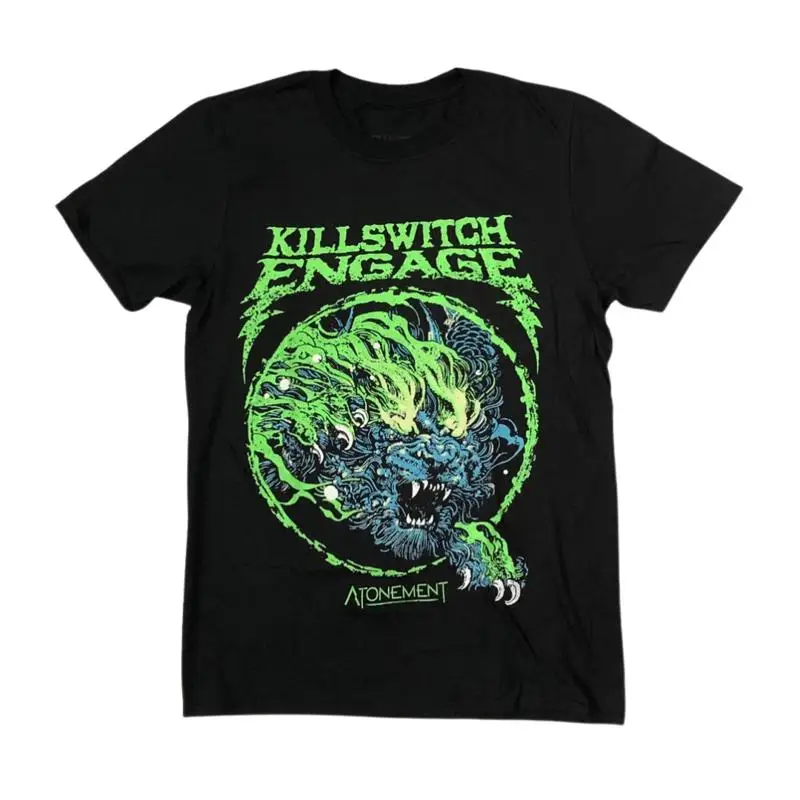 تي شيرت KILLSWITCH ENGAGE للمروحة من S إلى 5XL باللون الأسود