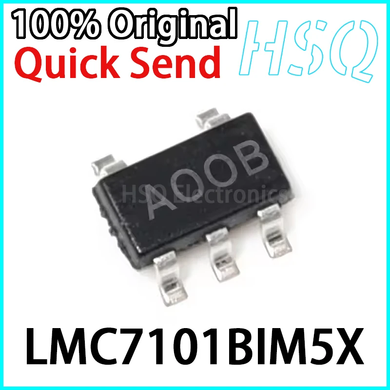 

1PCS LMC7101BIM5X LMC7101BIM5 Screen Printed AOOB A00B Operational Amplifier Package SOT23-5 Brand New Original