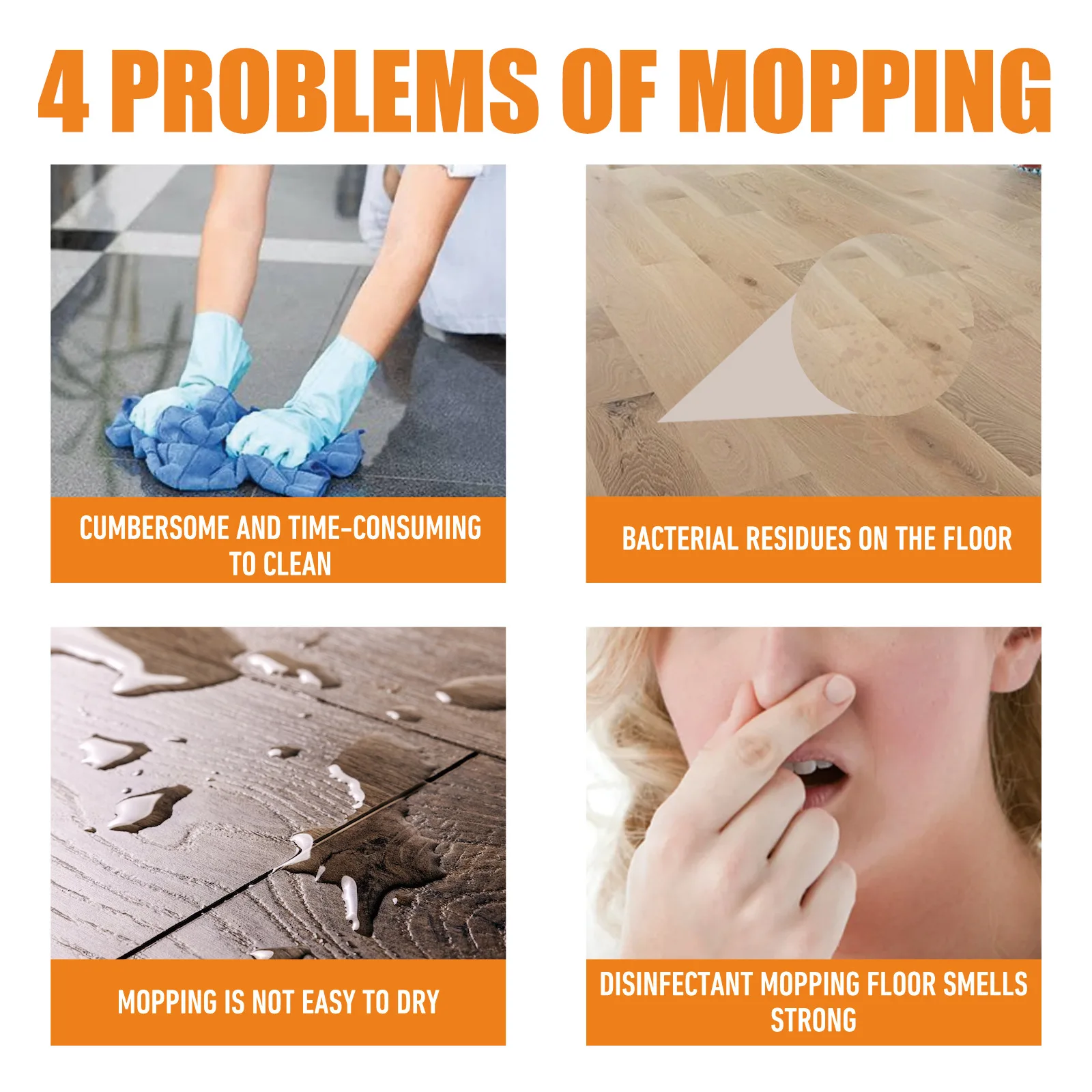 Floor Cleaner Set - Decontamin - Home Bathroom Cleaning Solution recension och pris