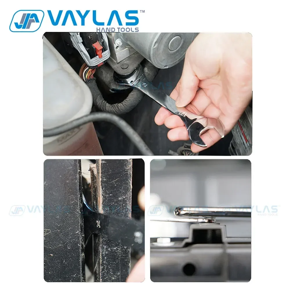 Chiave universale aperta da 6-32 mm Chiave a doppia testa ultrasottile da 3 mm super sottile per chiavi per albero motore Set di utensili manuali di