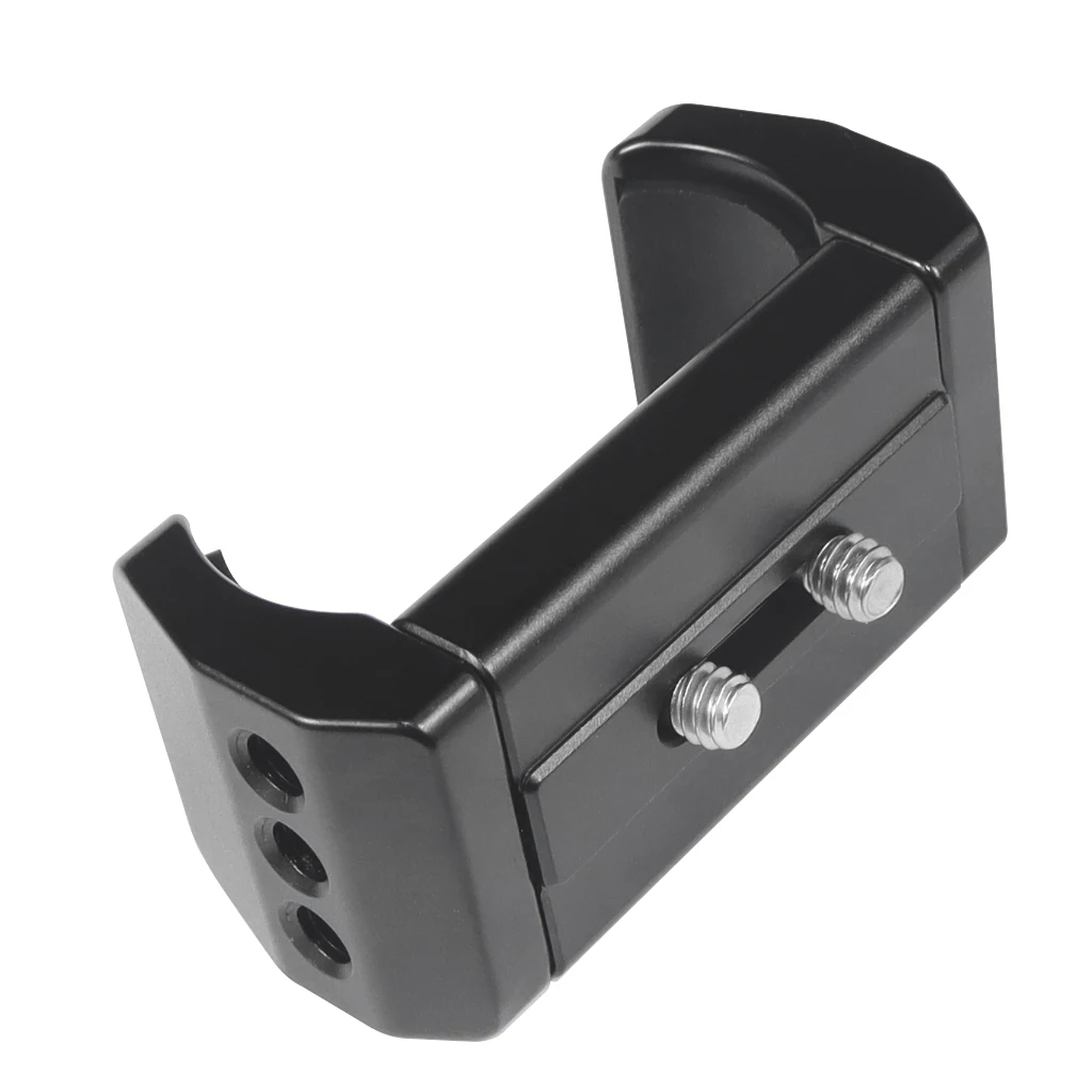 Kamerahalterung aus Aluminiumlegierung, Powerbank-Klemmhalter, 1/4 Zoll Gewinde für 55 bis 85 mm tragbare Batterie für DSLR-Käfig-Rig DJI MIC 1/2 – Detail 2