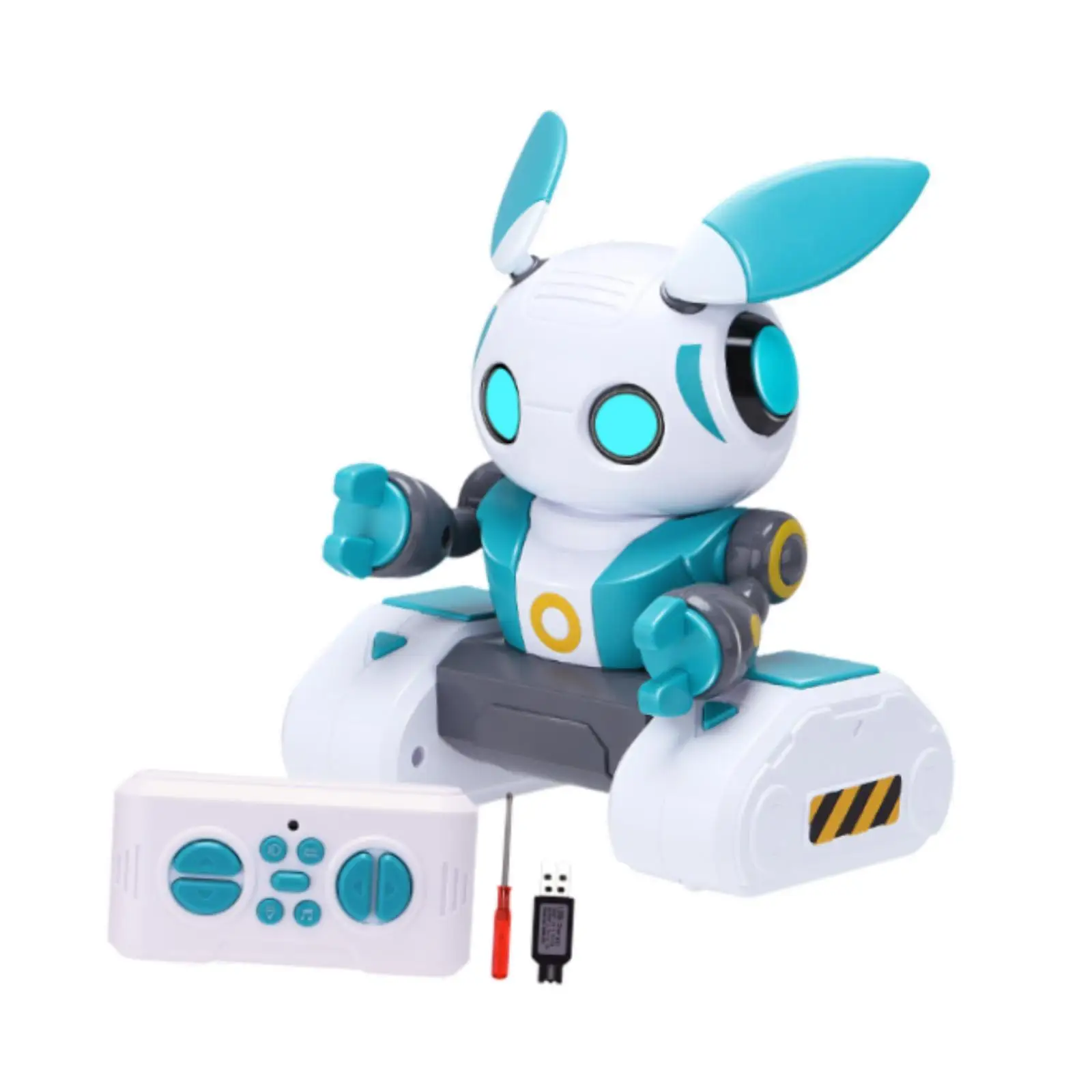 Mini Robot Funny Multifunctional with LED Eyes Kids Educational Toy Boys Smart Robotic Toy Unique Gifts Adults Entertainment