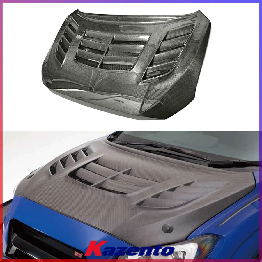 

Крышка двигателя из углеродного волокна для Subaru Impreza VAB VAF 2004-2014, модифицированный комплект кузова капота, автомобильные аксессуары