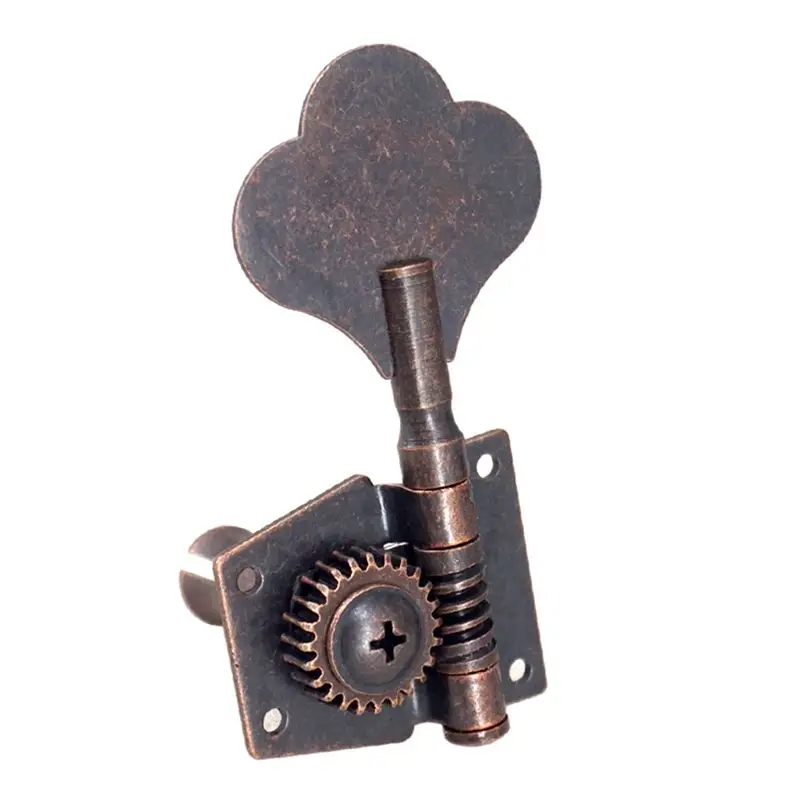 الموضة ~ 5 قطعة الغيتار خمر فتح الغيتار ضبط مفتاح أوتاد آلة رؤساء المستقبلون 2L3R ل 5 سلاسل الأحمر البرونزية