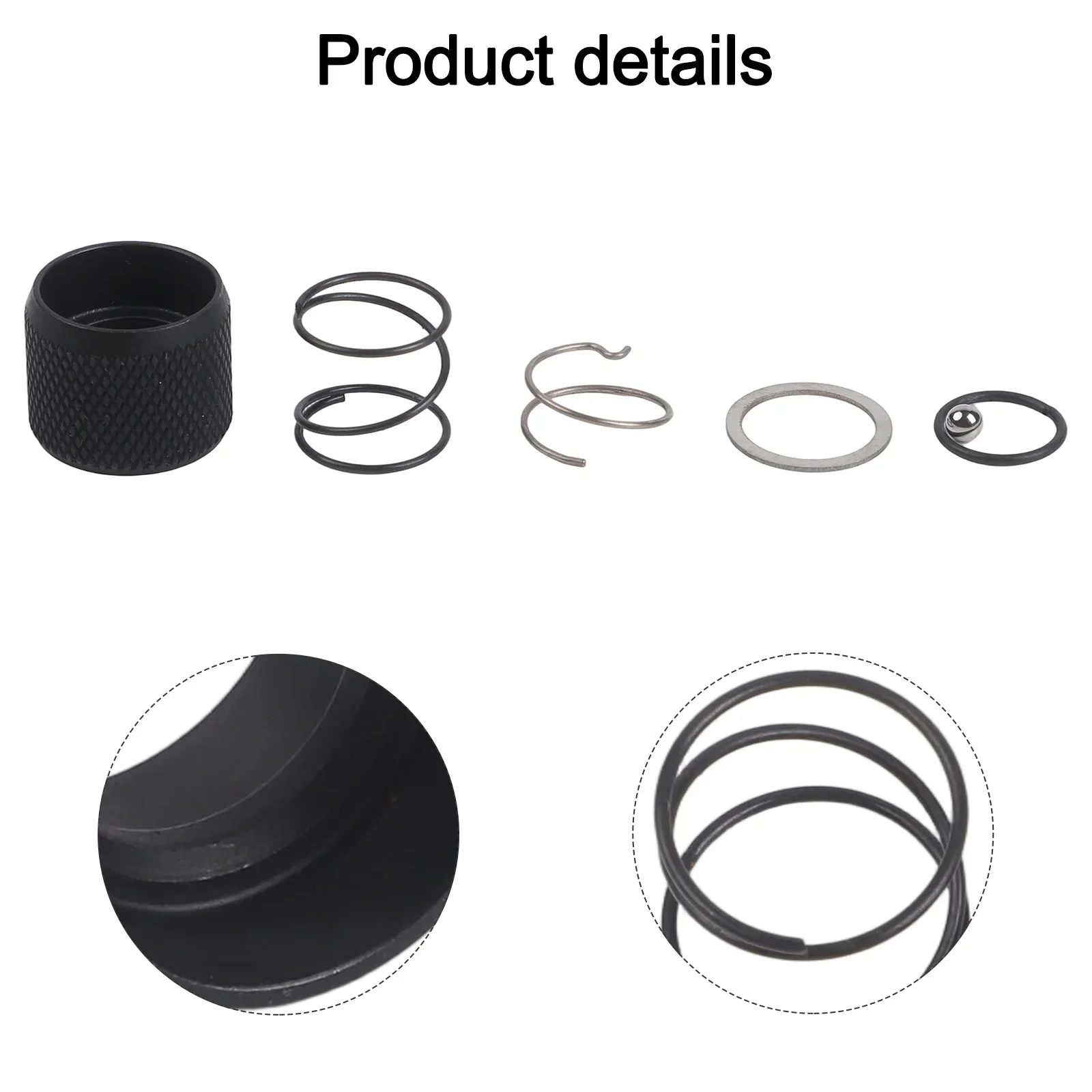

For Impact Driver Bit Holder Chuck Repair Kit Including Metal Washer Sleeve Spring Compatible With DCF885L2 DCF885M2 DCF886