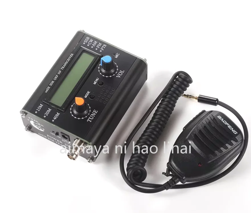 

Высокочастотный трансивер 5W USDX с открытым исходным кодом QCX-SSB для SSB, 3-диапазонный, полнофункциональный трансивер.