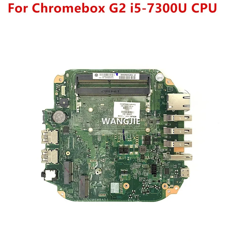 For HP Chromebox G2 L17276-001 Laptop Motherboard DA00WSMBAD1 With i5-7300U CPU 100% Fully Tested