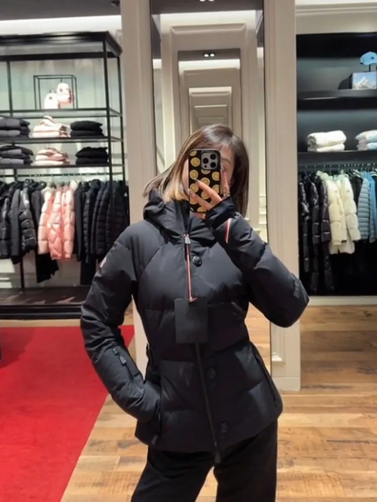 Unique Sli Bla taille couchée ort vers le bas Jaet femmes hiver 2025 nouveau haut de gamme mince combinaison de Ski vêtements d'extérieur