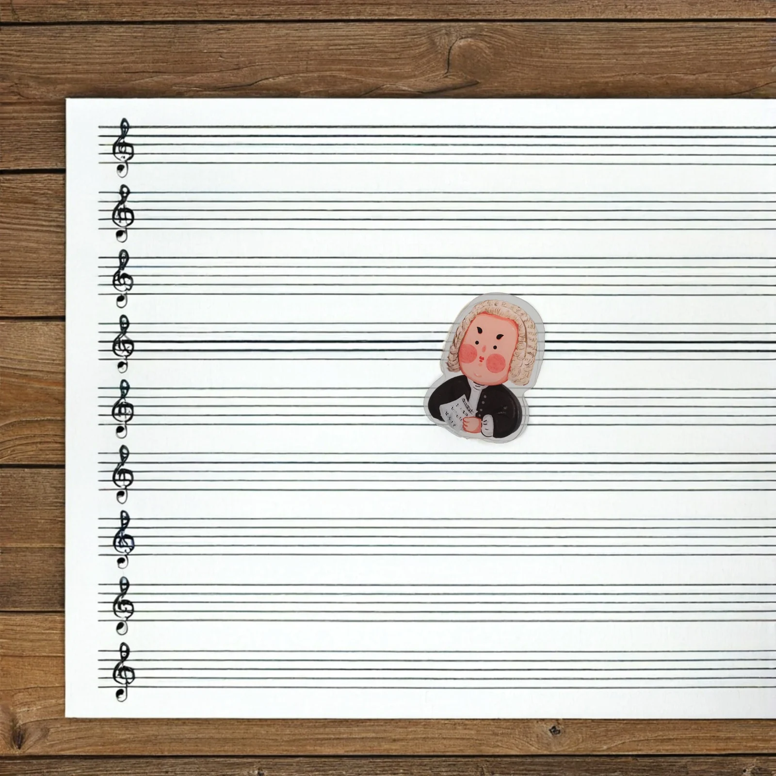 

Music Score Folder Note Fastener Notation Paper Book Accessories Piano Practice