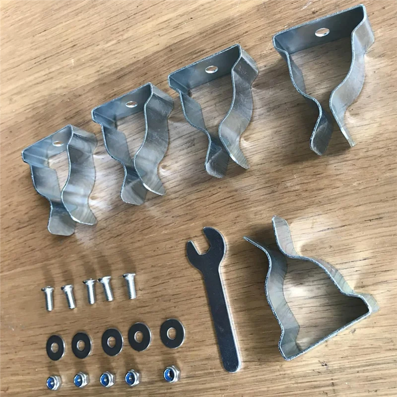 ABNG Window Well Cover ชุดฮาร์ดแวร์ Egress Window Well Cover คลิปสปริงด้านนอก Well Cover คลิปยึด