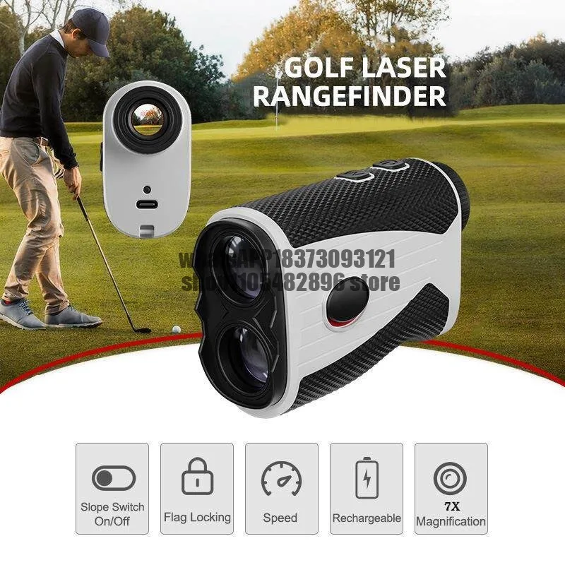 Golf rangefinder telescope 1000 meters outdoor high-precision electronic ruler Golf rangefinder
