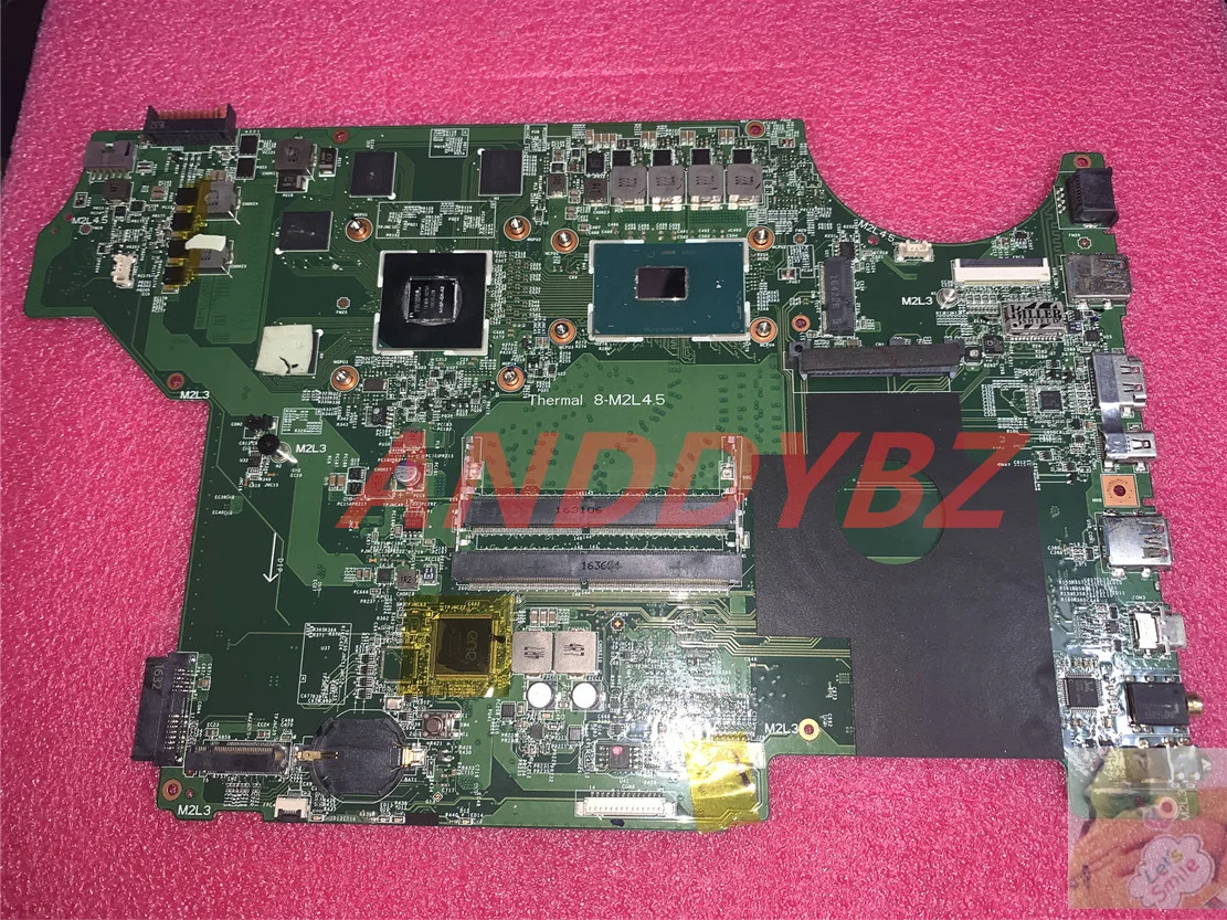 

Original MS-16J51 VER 1.0 FOR MSI Prestige Pe60 6qe Motherboard With i7-6700hq CPU AND GTX960M 100% Working OK