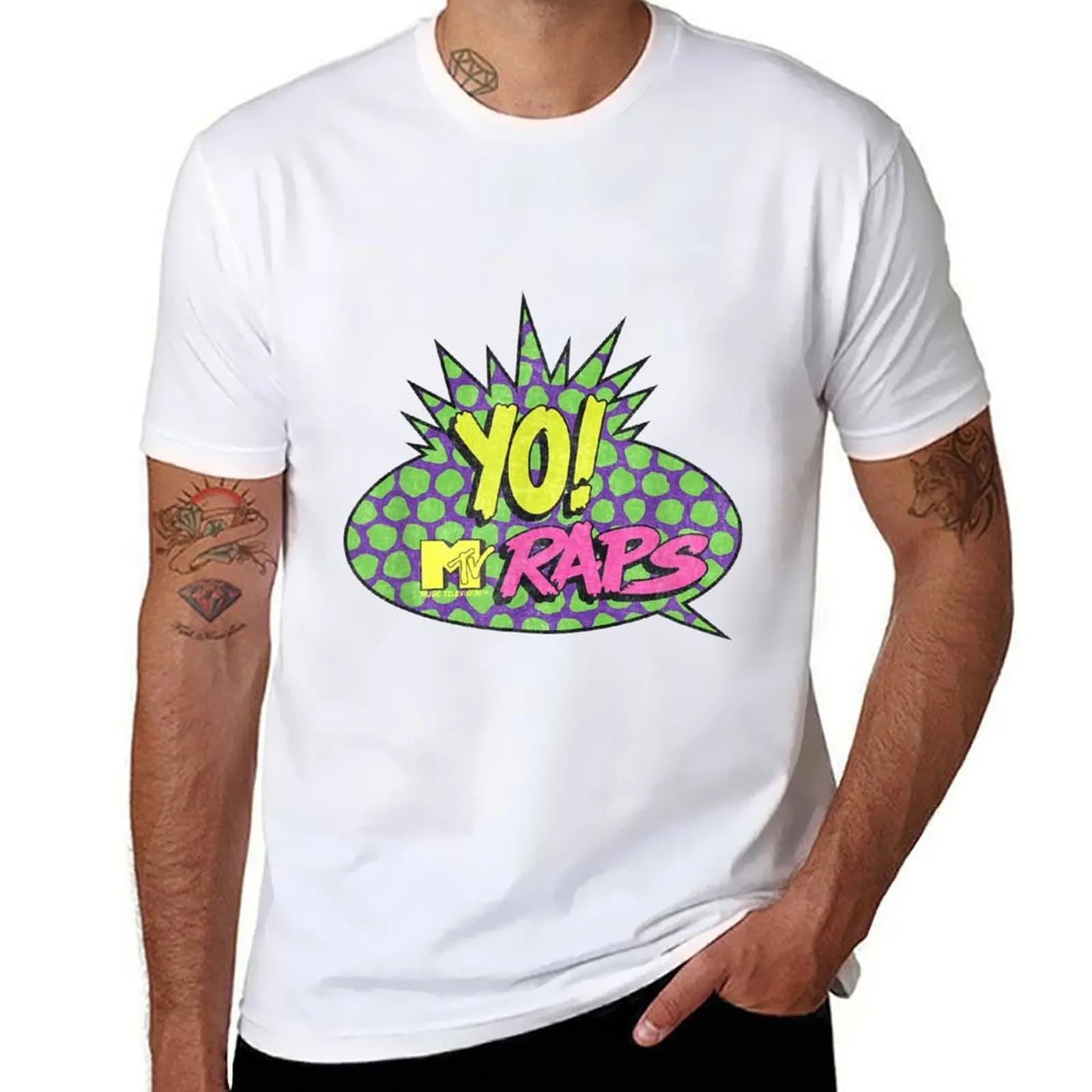 

Yo MTV Raps Classic Logo Design T-Shirt t shirt man plain funny t shirts man T-Shirt