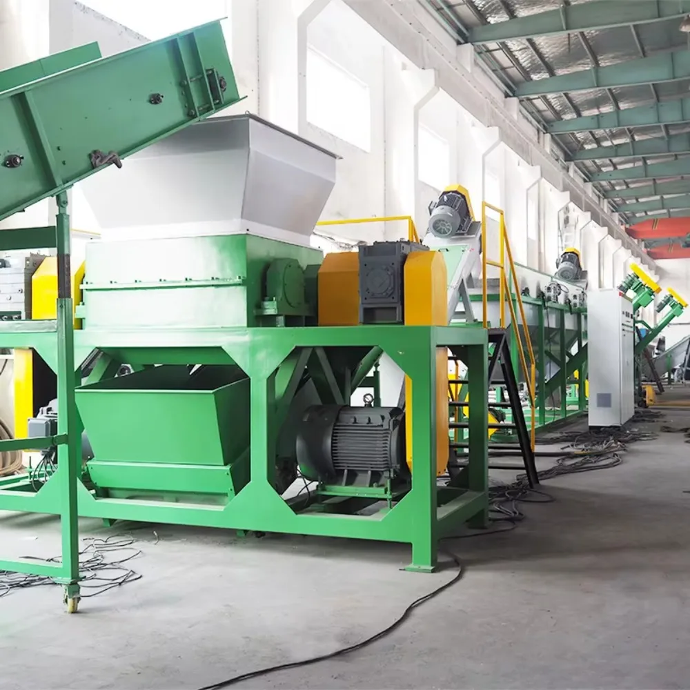 2000kg/H PET Bottles Recycling Washing Drying Line with Label Removing Crushing High Capacity Full Automatic Factory Price