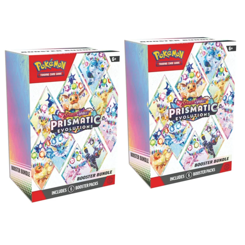 Pokemon PTCG English Prismatic Evolutions Scarlet Violet 151 Booster Bundle Version ME02 Trainer Box Collected Trading Cards