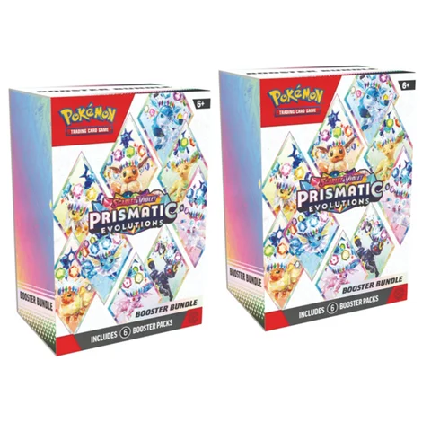 Pokemon PTCG English Prismatic Evolutions Scarlet Violet 151 Booster Bundle Version ME02 Trainer Box Collected Trading Cards