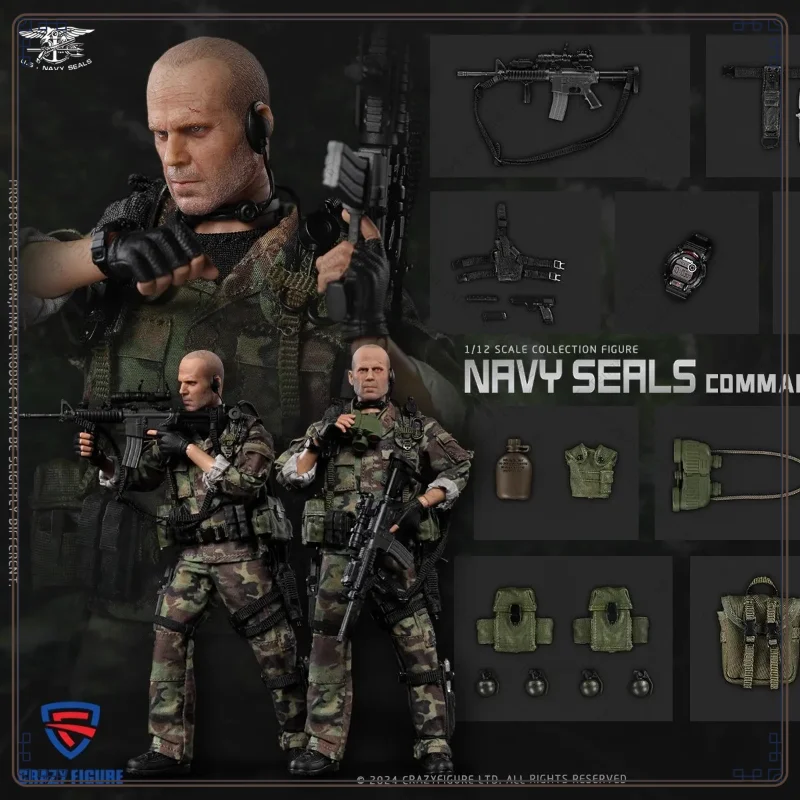 ¿Por qué el CFTOYS Navy SEAL Captain 1/12 es la mejor opción para coleccionistas de figuras de acción?