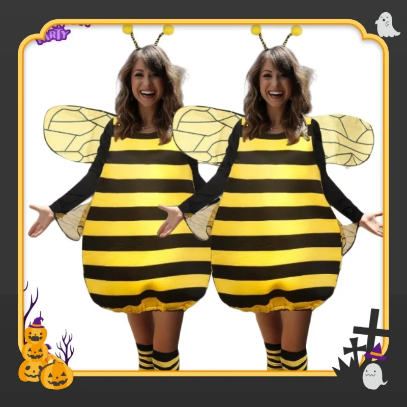 

European and American Halloween Halloween Bee Ladybug Adult Children's Cosplay Clothing Festival Clothing