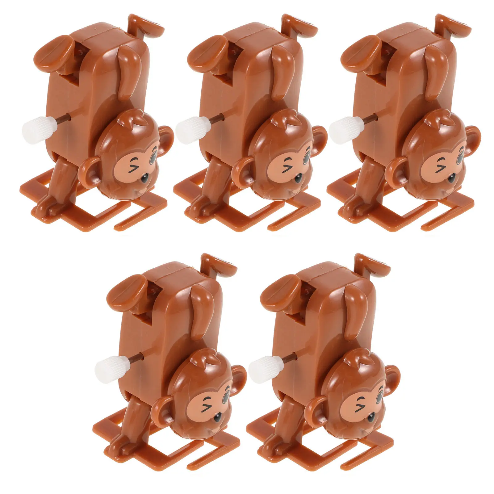 

Набор из 5 забавных заводных игрушек-часов для детей от 3 лет: развивающие творческие способности и моторику, простой механизм запуска, идеально подходят для вечеринок