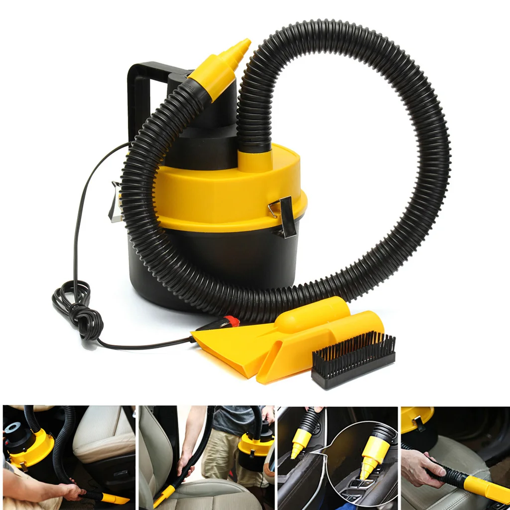 Car Vacuum Cleaner Wet Dry Vacuum Cleaner Lightweight Washable Dust Vacuum Cleaner Auto Vacuum for Vehicle RV Camper Boat