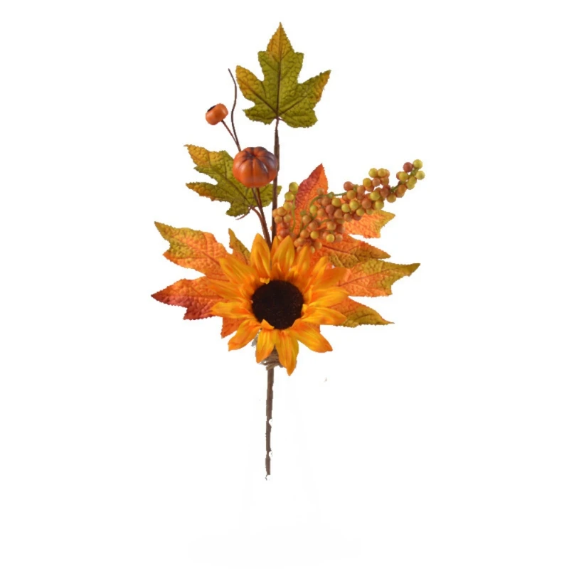 Artificial Fall Maple Leaves Fall Hanging Vines Plant Plastic Length 38cm/15 Inches Suitable for Doors Walls Wedding for Home