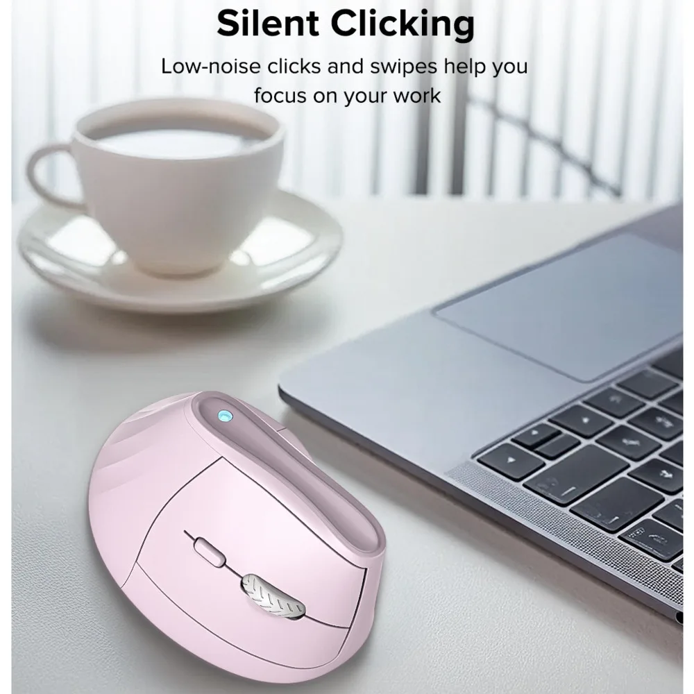 2,4G + Bluetooth Dual-modus Drahtlose Stumm Ergonomische Vertikale Maus Optische Office Home Gesunde Gaming Mäuse Für Laptop desktop PC