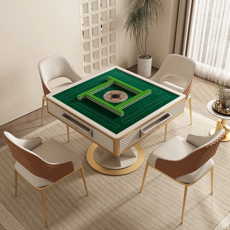 Table Household Stone Plate Multi-Function Mute Mahjong Machine