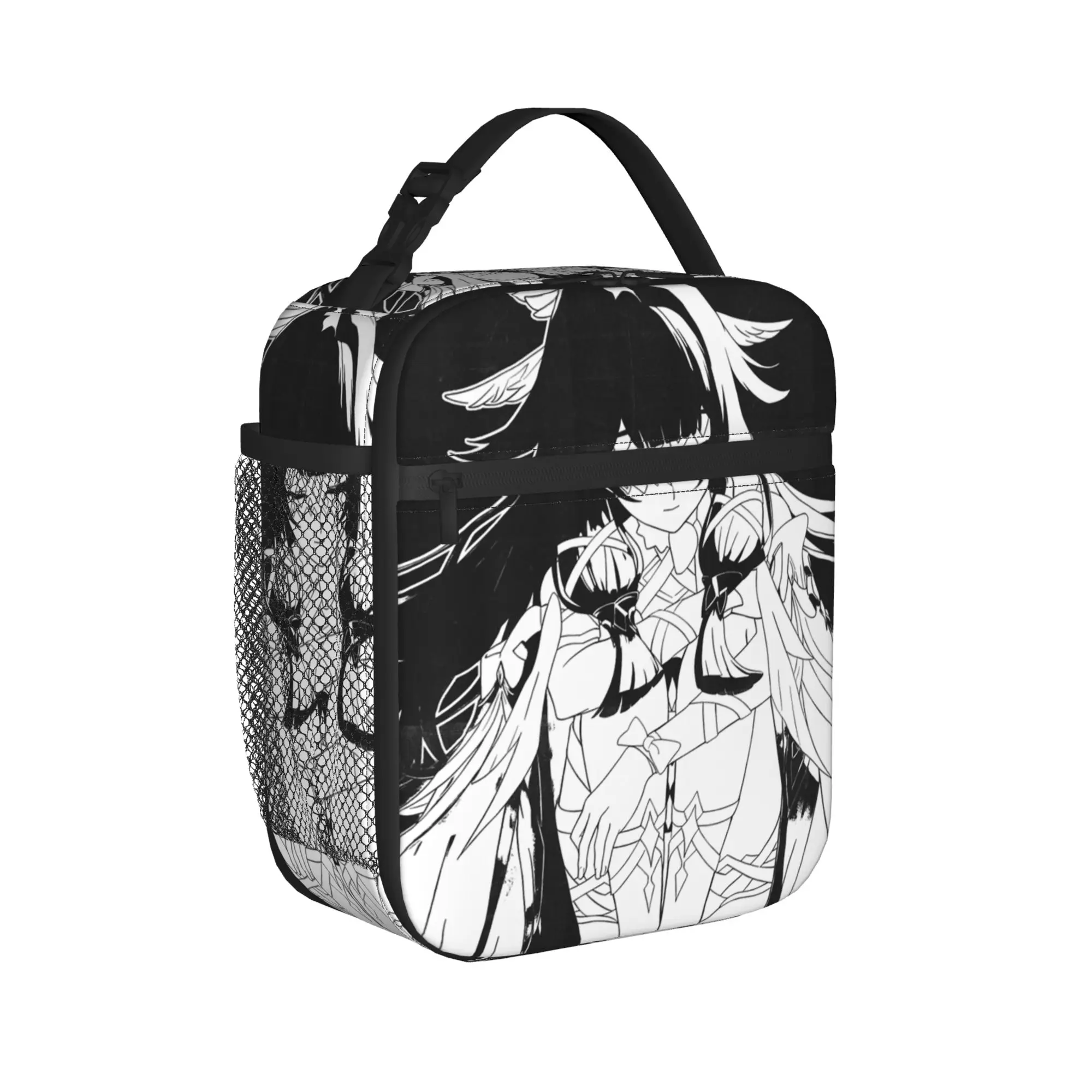 Moon Maiden Columbina Genshin Impact Thermal Insulated Lunch Bag for Work  Reusable Food Bag Cooler Thermal Lunch Boxes