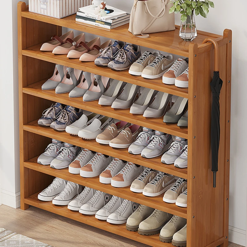 Multi layered shoe rack at home entrance, simple floor to floor, dustproof, and economical shoe cabinet, new popular 2024, store