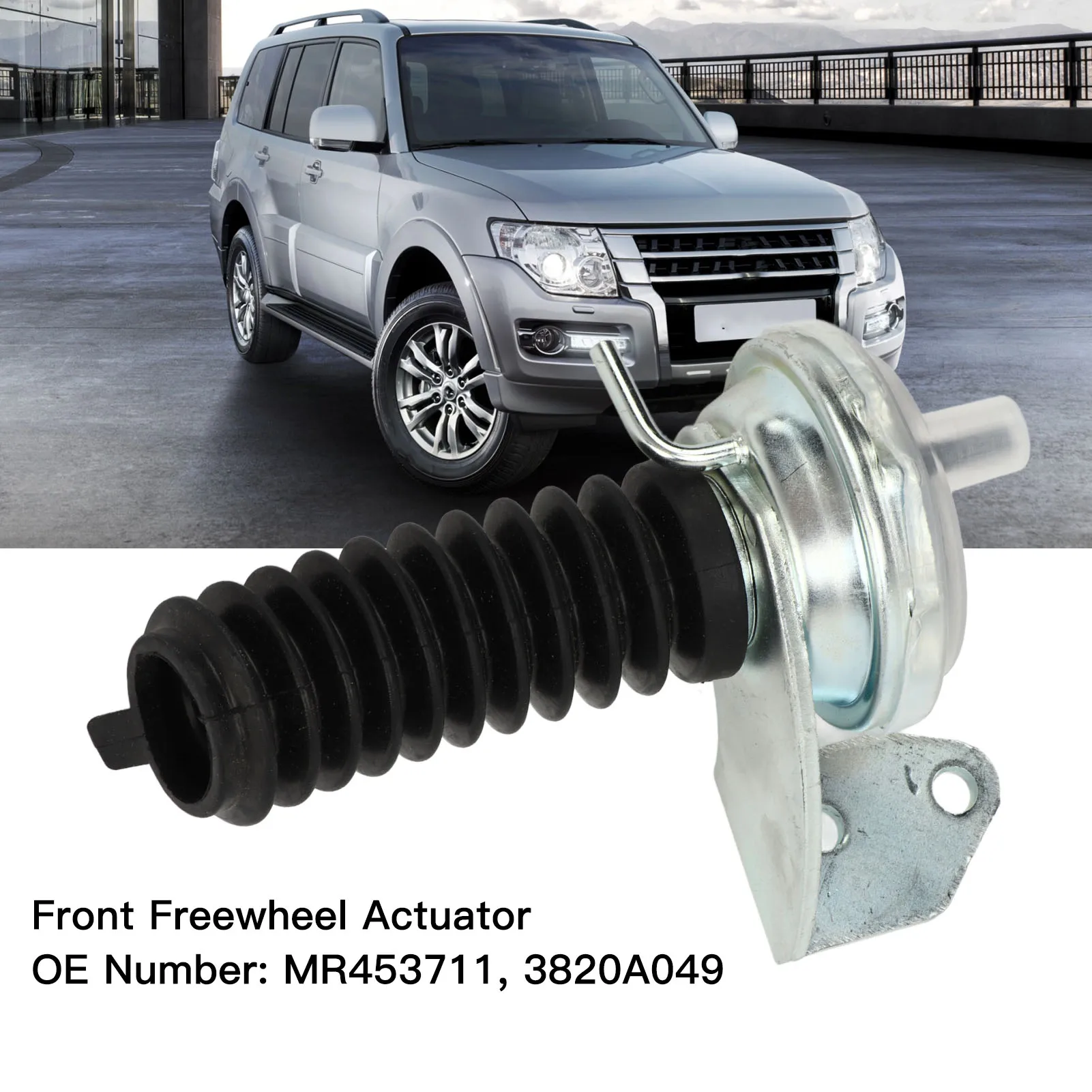 

Front Freewheel Actuator MR453711 4WD Free Wheel Clutch Actuator Replacement for Mitsubishi Pajero V73 V75 V77 V78 V93