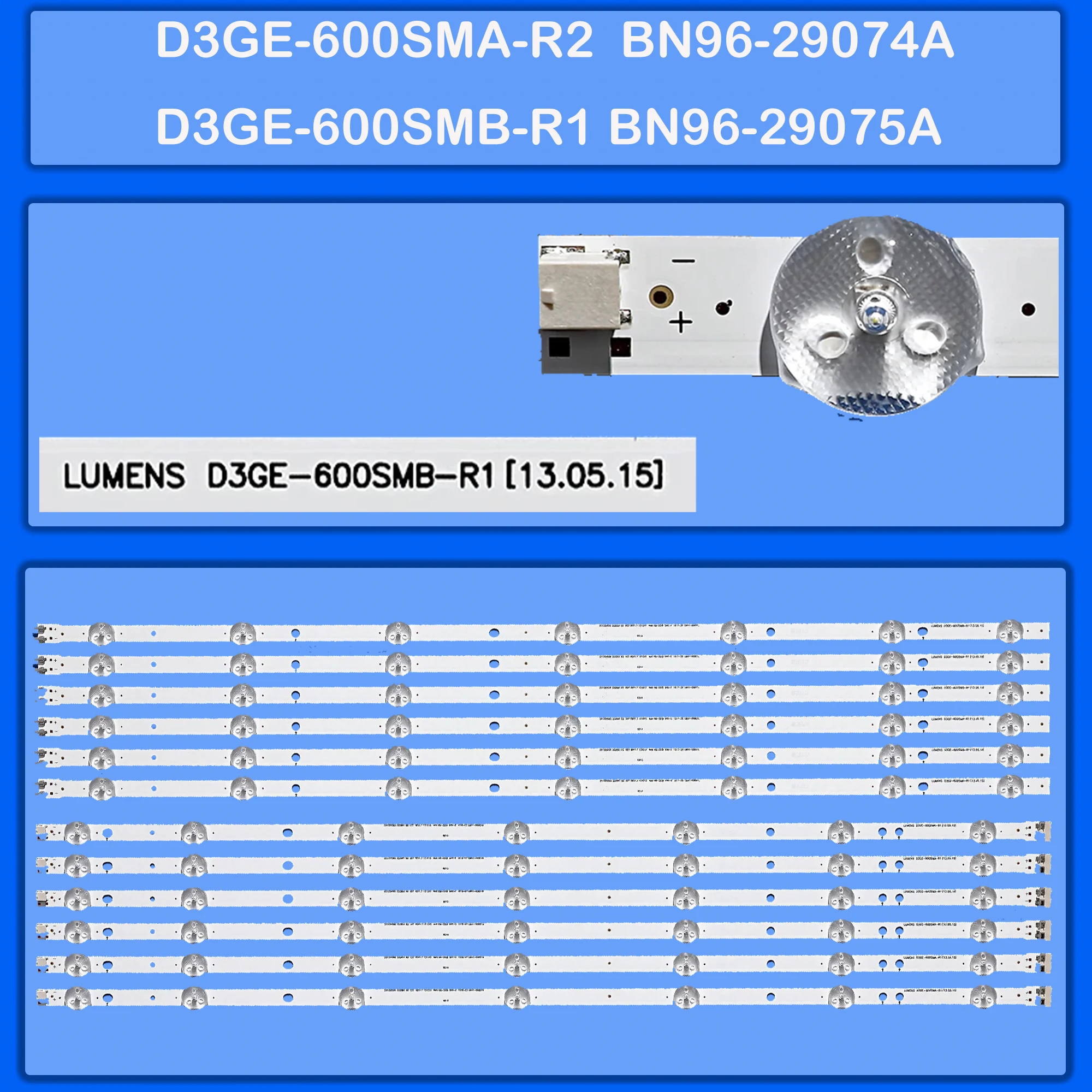 

LED Backlight strip For UN60J6200AF UN60H6103AG UN60J6200AF UA60F6088AJ UE60H6203AW UE60H6273AS UN60H6103AF UN60H6203 UN60FH6003