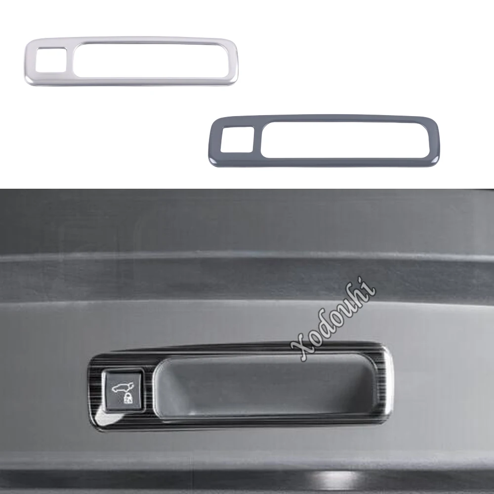 Car Electric Tailgate Frame Tail Rear Door Trunk Handle Bowl Trim Cover Accessories Decoration For Toyota Sienna 2021 2022 2023