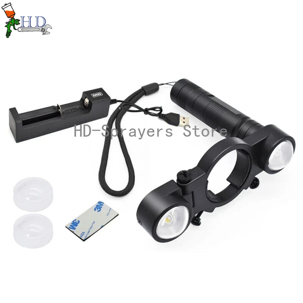 

Lighting Airbrush Light Adjustable Size Searchlight Fill Light Spray Gun