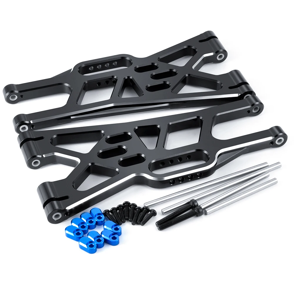 AXSPEED brazo de suspensión inferior superior delantero y trasero de Metal para 1/5 X-MAXX Xmaxx 8S RC Buggy Truck piezas de mejora