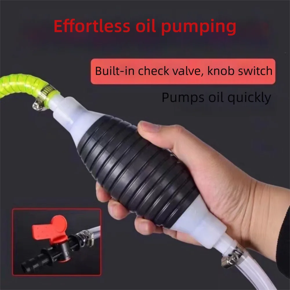 High Quality Hand Pump Portable Fuel Pump Kit Durable Multi-function Hand Suction Pump Manual Siphon Pump Universal
