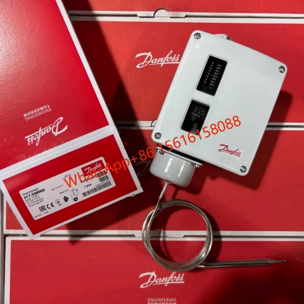 New Danfoss temperature switches: 017-509966 (RT14), 017-509866 (RT14E), 017-500366 (RT101), 017-502466, 017-515566 (RT103)
