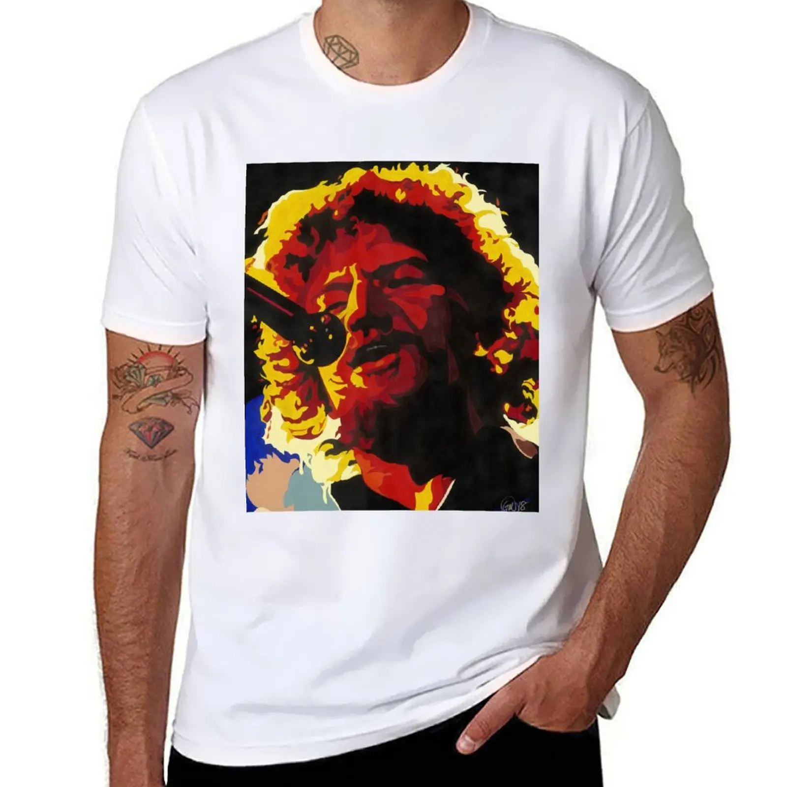 

Luke Kelly T-Shirt man t shirt heavy cotton man t shirts high quality luxury brand T-Shirt