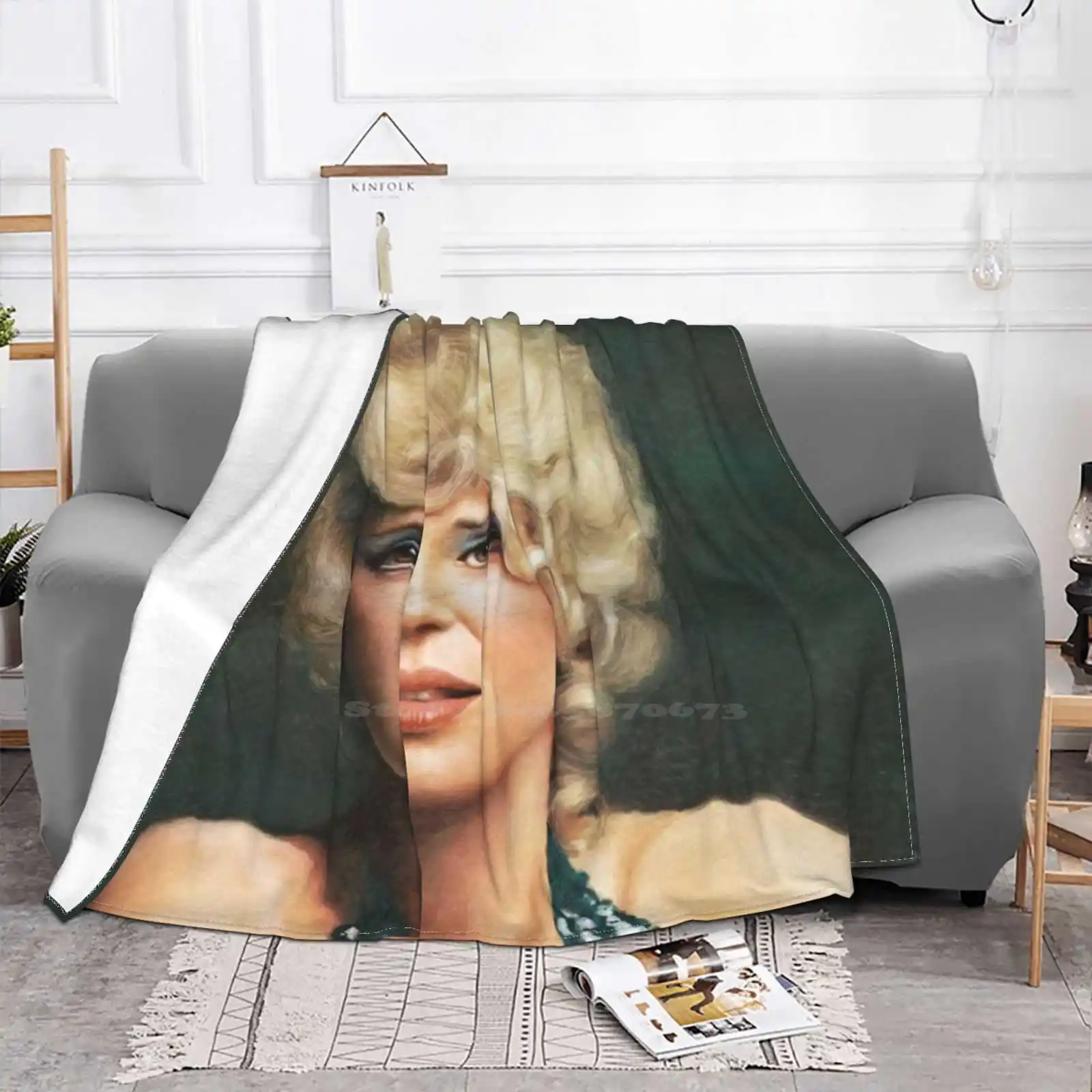 Tammy Wynette-First Lady Of Country Music Soft Warm Throw Blanket Tammy Wynette First Lady Portrait Country Music