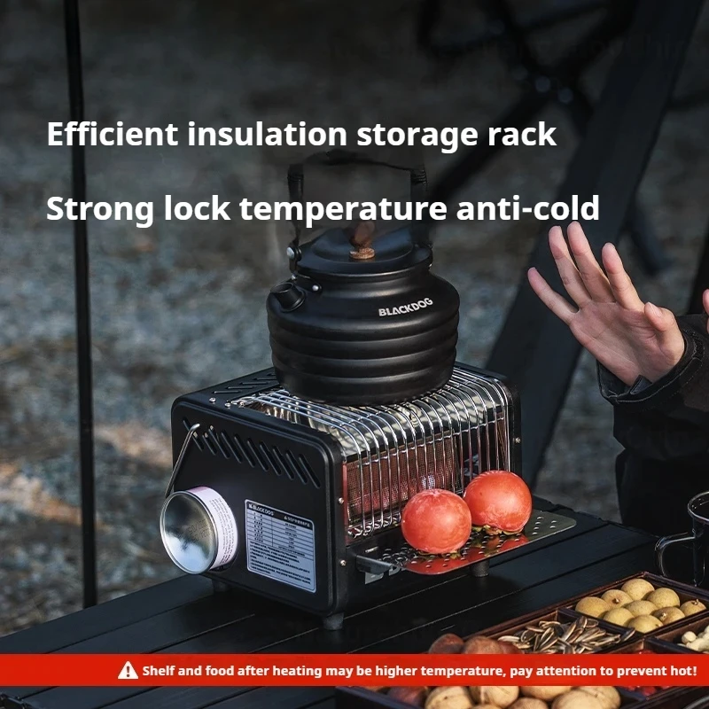 1500W Outdoor Gas Heater | Portable Camping Stove Multi-Function Heater for Hiking & Winter Warmth