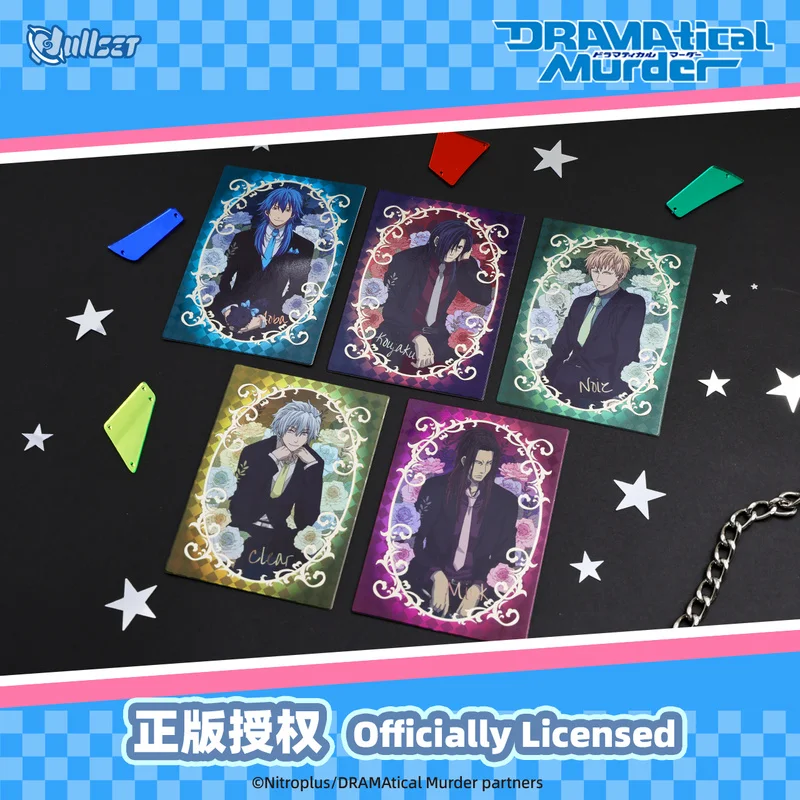 새로운 정품 누얼셋 세컨드 라운드 드라마티컬머더 컬렉션 카드 블라인드 백 캉예 애니메이션 주변기기 카드 블라인드 박스 생일 선물