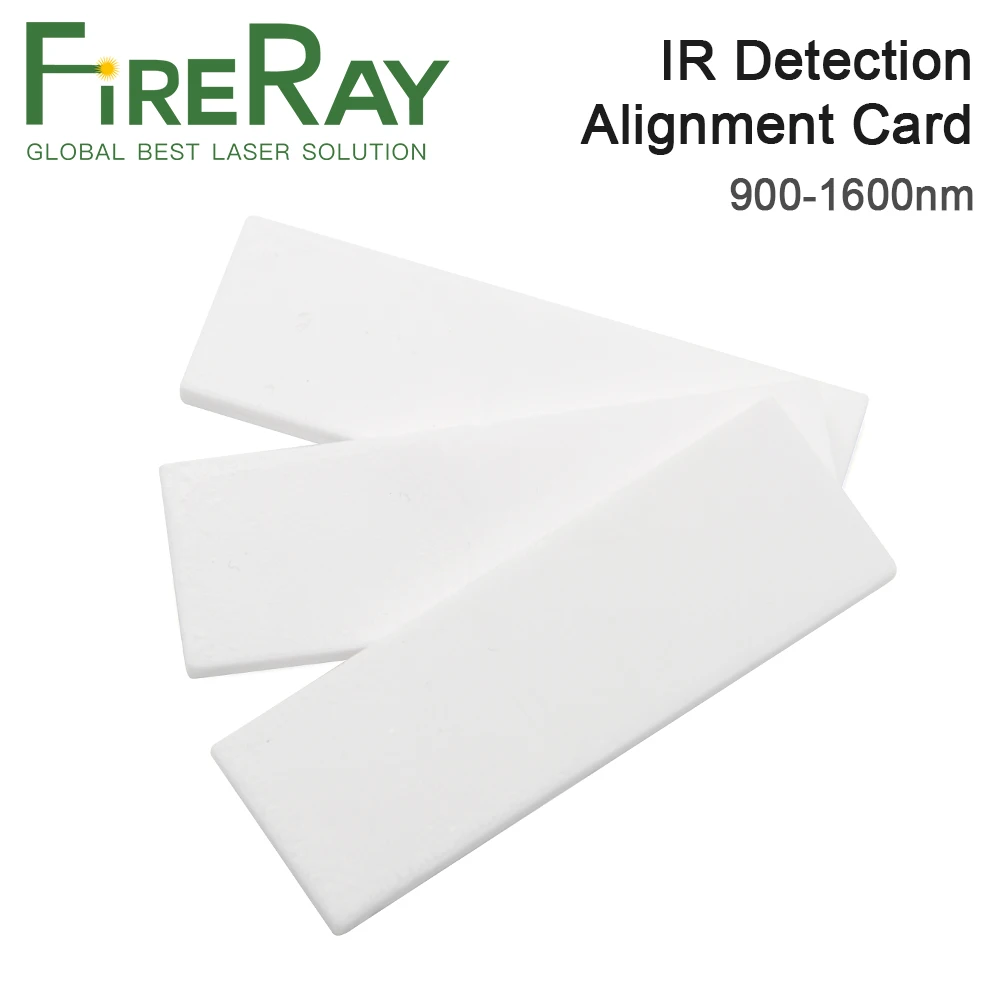 FireRay IR Detection Alignment Card 900-1600nm Infrared Dimmer Visualizer Calibrator Ceramic Plate For YAG Fiber Laser Machine