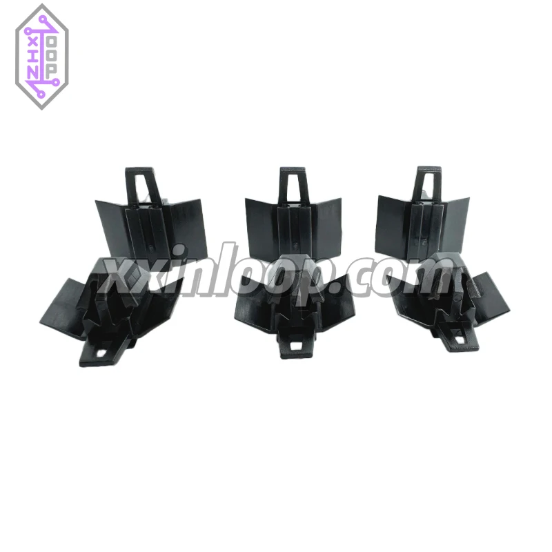 151‐01807 CCSFT 8.0x15.0 مشبك موصل السيارات ثقب بيضاوي تثبيت النايلون PA66 الأسود لأسلاك الكابلات تسخير 15101807 #6