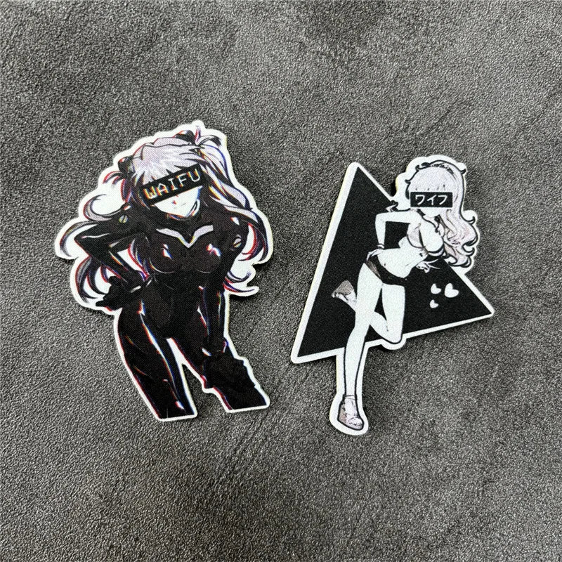 

Tactical Girl Anime Patch on Clothes Morale Badge Hook Loop Military Patches Backpack Accessories Stickers Printed Armband