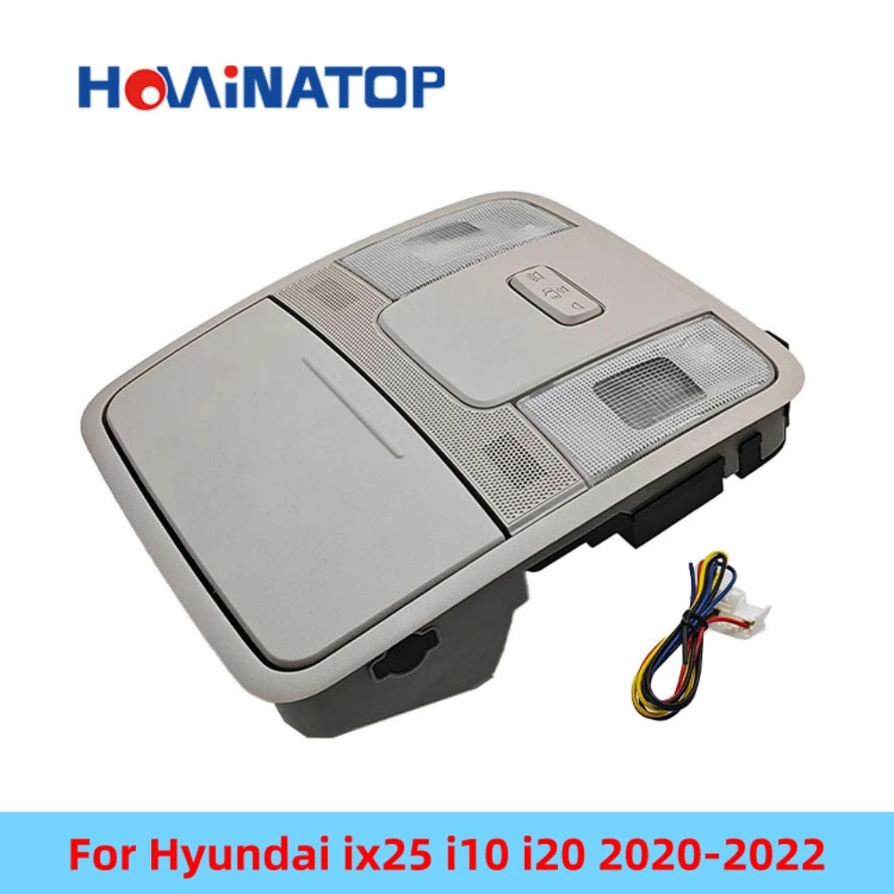 HOWINATOP Car Interior Ceiling Reading Light Lamp For Hyundai IX25 I10 I20 2020-2022 OEM Replacement