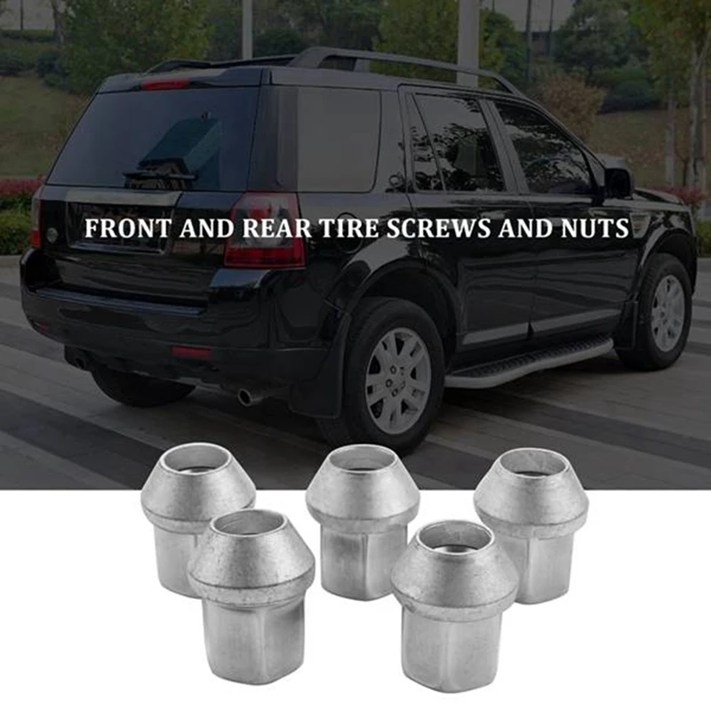 15Pcs LR001381 Car Tire Bolt Wheel Nut Wheel Hub Bolt Front And Rear Tire Screw Nut For Land Rover Freelander 2