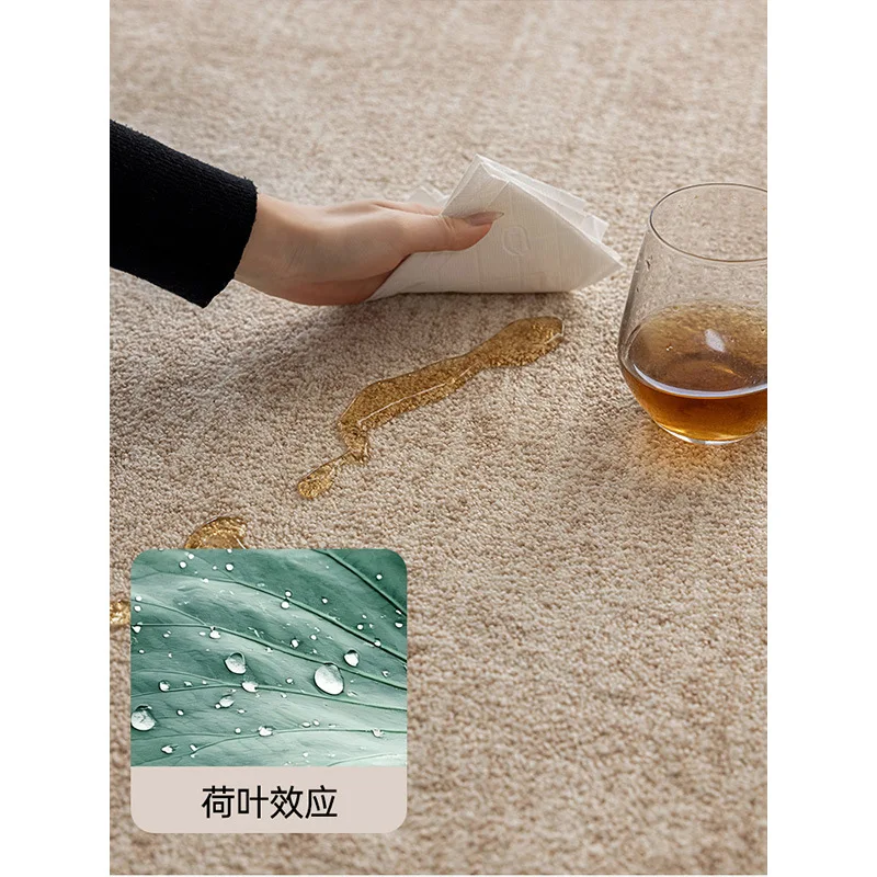 พรมห้องนั่งเล่นสไตล์ญี่ปุ่น โต๊ะกาแฟ ระเบียง พรมห้องนอน ดูแลง่าย ไม่ต้องใช้กาว ปราศจากฟอร์มาลดีไฮด์