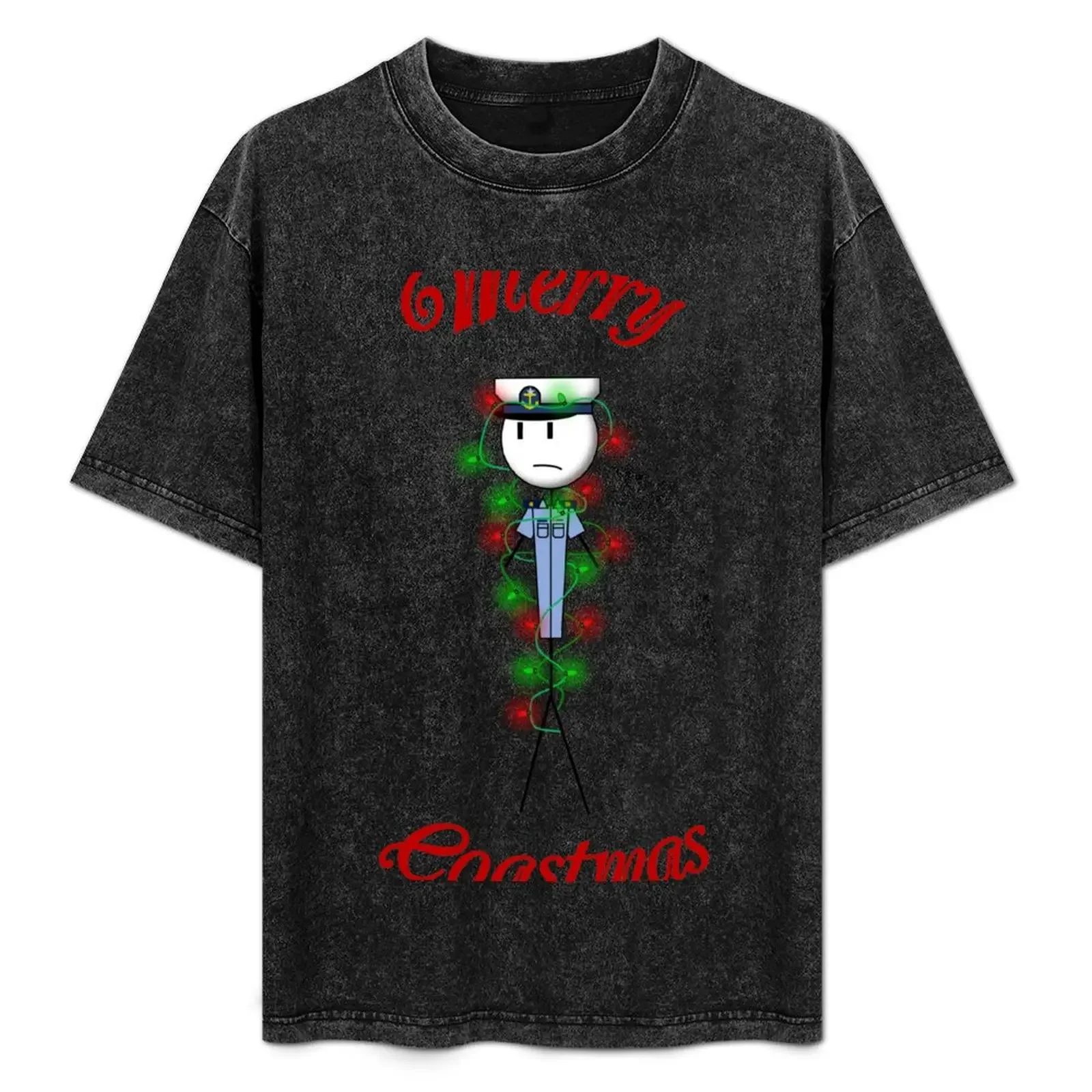 

Merry Coastmas Cadet in Christmas Lights T-Shirt Holiday Party Tee Shirt
