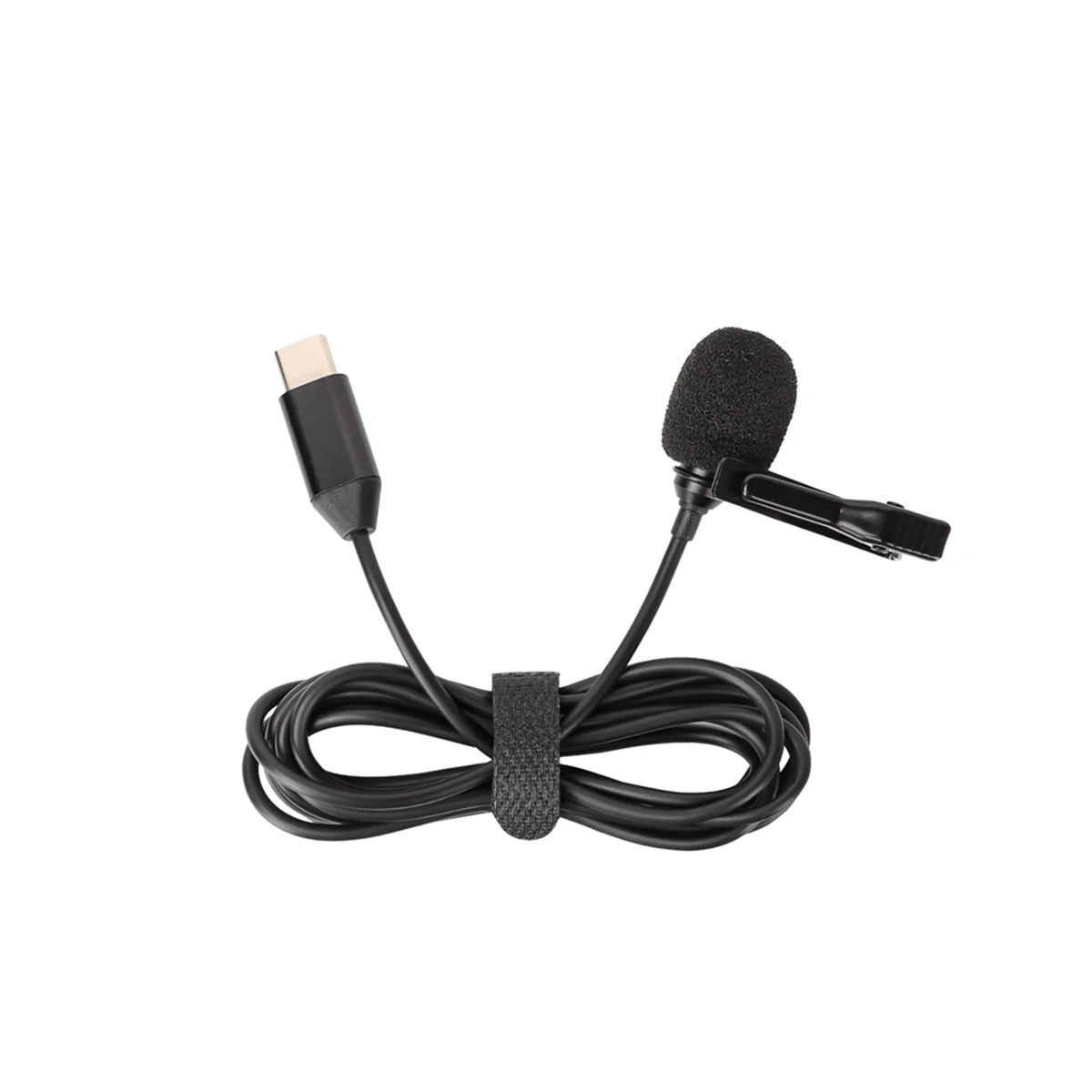 SUNNYLIFE Lavalier Microphone for Insta360 X4 Lavalier Microphone Sports Camera Recording Mic TypeC Port Accessory