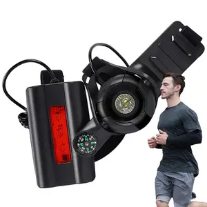 USB Rechargeable Jogging Light USB Charging Outdoor Running Light Security Lights Led Running Light With Carrying Strap